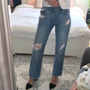ANINE BING Jackie Jeans Vintage Wash Size 29
